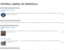 Tablet Screenshot of pastorallaboralhermosillo.blogspot.com