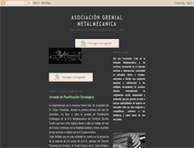 Tablet Screenshot of agmetalmecanica.blogspot.com