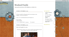 Desktop Screenshot of moulandfamily.blogspot.com