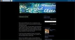 Desktop Screenshot of elrincondelarte-raquel.blogspot.com
