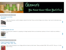 Tablet Screenshot of gizmosvintage.blogspot.com