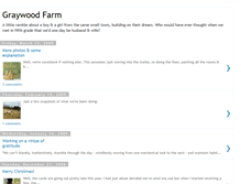 Tablet Screenshot of graywoodfarm.blogspot.com