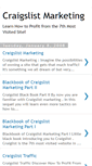 Mobile Screenshot of craigslist-marketing.blogspot.com