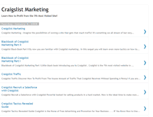 Tablet Screenshot of craigslist-marketing.blogspot.com