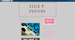 Desktop Screenshot of elliepdesigns.blogspot.com