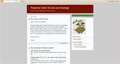 Desktop Screenshot of playtimesafari.blogspot.com