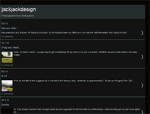 Tablet Screenshot of jackjackdesign.blogspot.com