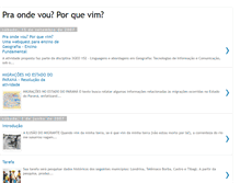Tablet Screenshot of migracaonoparana.blogspot.com