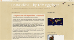 Desktop Screenshot of chatnchewnews.blogspot.com