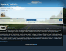 Tablet Screenshot of lapicessincolores.blogspot.com