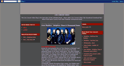 Desktop Screenshot of liveconcertvideo.blogspot.com
