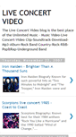 Mobile Screenshot of liveconcertvideo.blogspot.com