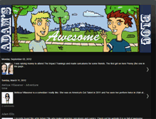 Tablet Screenshot of adamborg.blogspot.com