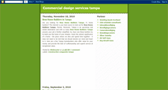 Desktop Screenshot of commercialdesignservices.blogspot.com