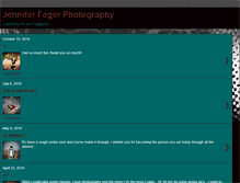 Tablet Screenshot of jenniferfegerphotography.blogspot.com