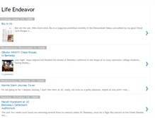 Tablet Screenshot of life-endeavor.blogspot.com