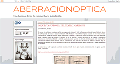 Desktop Screenshot of aberracionoptica.blogspot.com