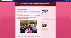 Desktop Screenshot of fuentesanta.blogspot.com