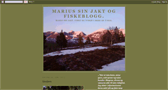 Desktop Screenshot of mariusjaktfiske.blogspot.com