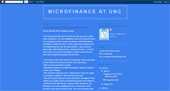 Desktop Screenshot of carolinamicrofinance.blogspot.com