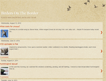 Tablet Screenshot of bisbeebirders.blogspot.com