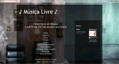 Desktop Screenshot of musicalivrecursos.blogspot.com