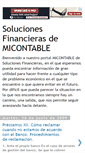 Mobile Screenshot of micontable.blogspot.com