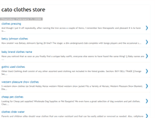 Tablet Screenshot of cato-clothes-store.blogspot.com