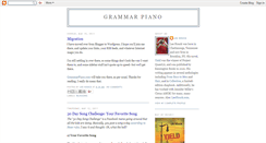 Desktop Screenshot of grammarpiano.blogspot.com