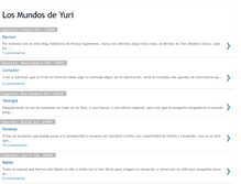 Tablet Screenshot of mundoyuri.blogspot.com