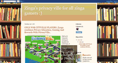 Desktop Screenshot of myzinga.blogspot.com