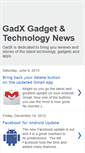 Mobile Screenshot of gadx.blogspot.com