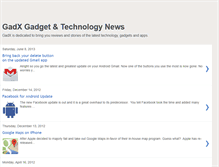 Tablet Screenshot of gadx.blogspot.com