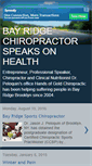 Mobile Screenshot of brooklynchiropractor.blogspot.com