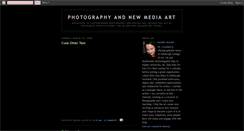 Desktop Screenshot of photography-and-new-media-art.blogspot.com