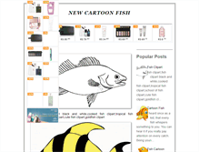 Tablet Screenshot of newcartoonfish.blogspot.com