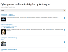 Tablet Screenshot of fylkesgrensa.blogspot.com
