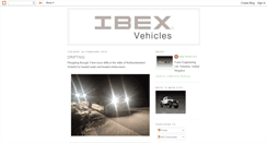 Desktop Screenshot of ibexvehicles.blogspot.com