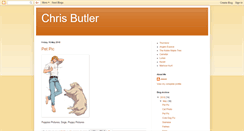 Desktop Screenshot of chris-butlerart.blogspot.com