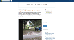 Desktop Screenshot of offroadobsession.blogspot.com
