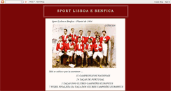 Desktop Screenshot of benfica--campeao.blogspot.com