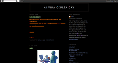 Desktop Screenshot of mividaocultagay.blogspot.com