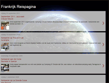 Tablet Screenshot of frankrijkpagina2009.blogspot.com