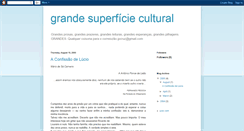 Desktop Screenshot of grandesuperficiecultural.blogspot.com