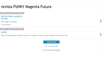 Tablet Screenshot of funkymagenta.blogspot.com