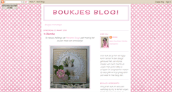 Desktop Screenshot of boukjesblog.blogspot.com