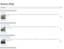 Tablet Screenshot of boukjesblog.blogspot.com