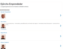 Tablet Screenshot of ejercitoemprendedor.blogspot.com