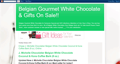 Desktop Screenshot of belgiangourmetwhitechocolateonsale.blogspot.com