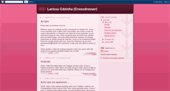 Desktop Screenshot of larissalopreto.blogspot.com